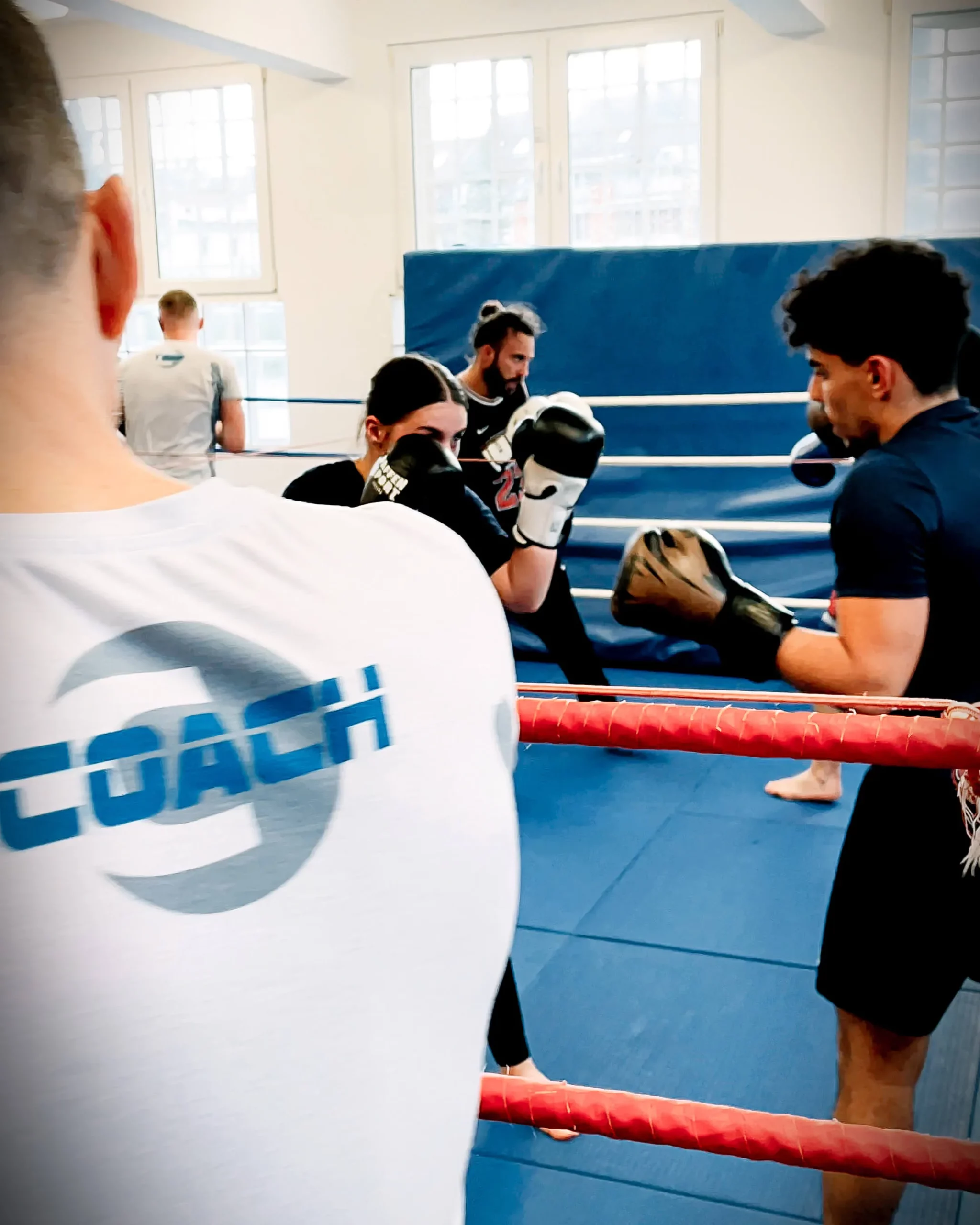 Sparring im Boxtraining in Köln bei Combat Club Cologne