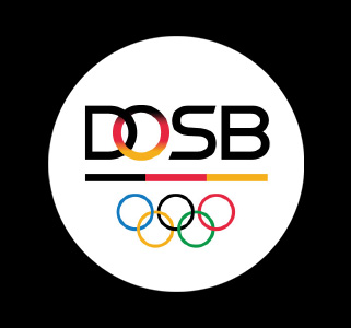 Das runde Logo vom Deutschen Olympischen Sportbund